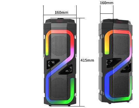 FASTER Rainbow 7 Powerful Bass Wireless Speaker