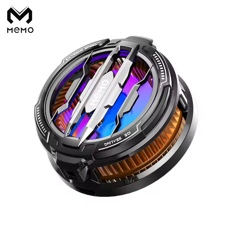 MEMO CX07 Magnetic Phone Radiator Phone Cooling Fan Case Cold Wind Handle Fan for PUBG Phone Cooler Phone Cooling Fan Case - My Enclave