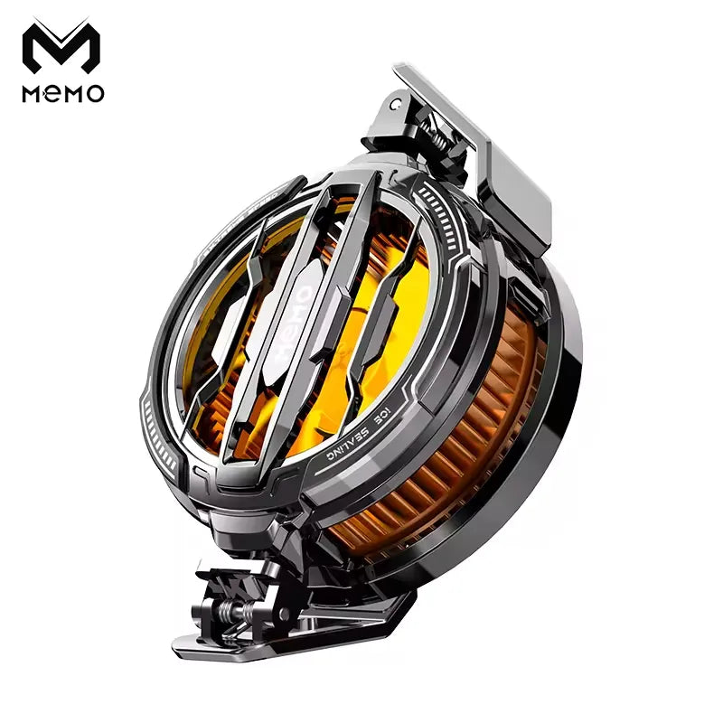 MEMO CX07 Magnetic Phone Radiator Phone Cooling Fan Case Cold Wind Handle Fan for PUBG Phone Cooler Phone Cooling Fan Case - My Enclave