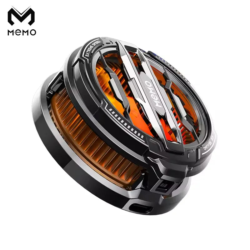 MEMO CX07 Magnetic Phone Radiator Phone Cooling Fan Case Cold Wind Handle Fan for PUBG Phone Cooler Phone Cooling Fan Case - My Enclave