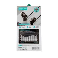 Handsfree owner SH-02 Magnetic Earphones With High Quality Stereo Sound, Bass And 3.5mm Jack - My Enclave 